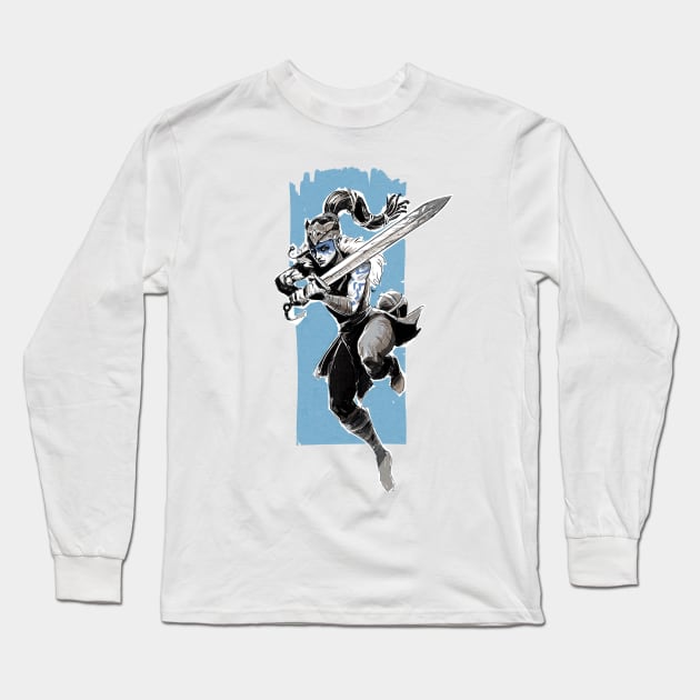 Senua Long Sleeve T-Shirt by bohater13